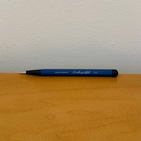 Mechanical Pencil, Bauhaus Edition Drehgriffel Nr.2, Royal Blue/Black