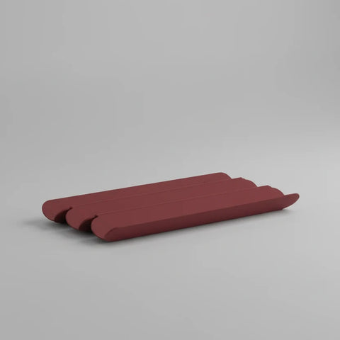 Pen Tray, Burgundy