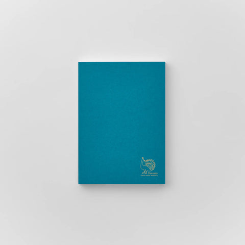 Onion Skin Notebook, Teal Blue