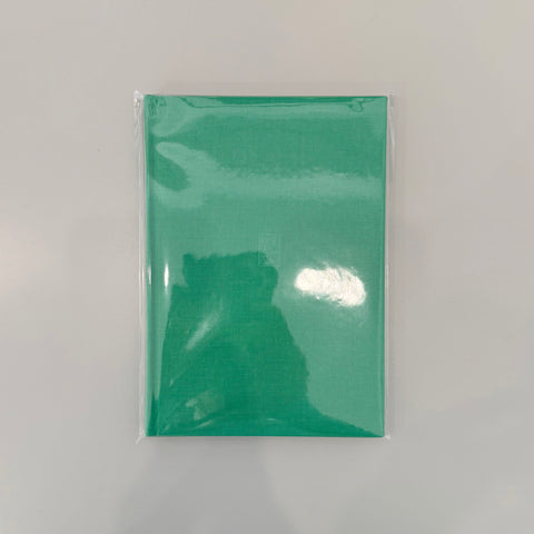 A5 Hardcover Marble Edge Notebook, Green