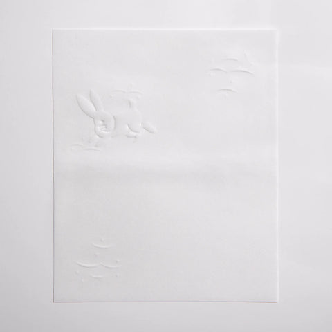 Embossed Pocket Paper, Rabbit