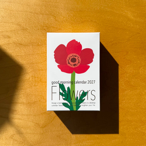 2027 Calendar, Flowers
