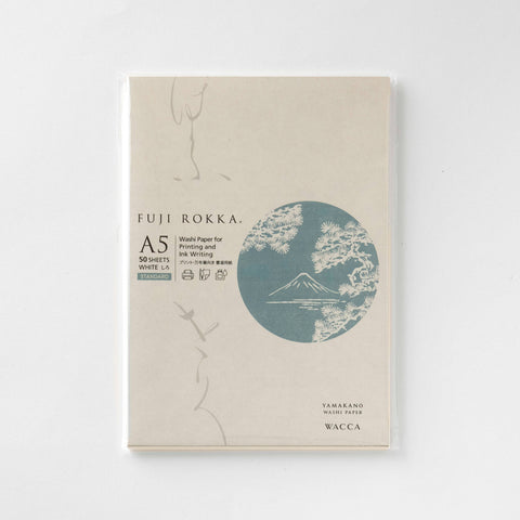 A5 Ultra Thin Japanese Calligraphy Paper, White
