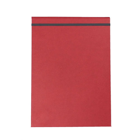 Recycled Paper Clipboard A4, Rouge