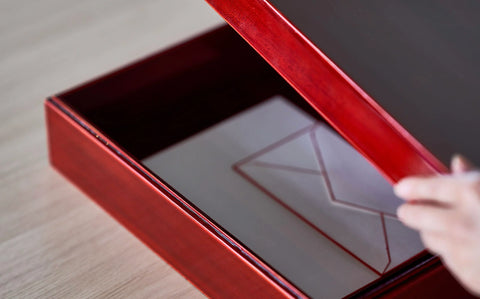 Japanese Urushi Letter Box