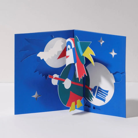 Witch Pop Up Card