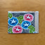 Handmade Greeting Card, Morning Glory Flowers