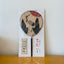 Hanafuda Paper Fan, January