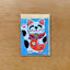 Handmade Greeting Card, Lucky Cat with Sea Bream