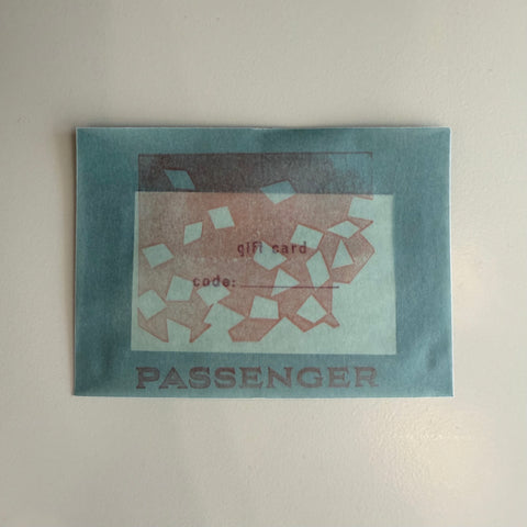 Passenger Gift Card