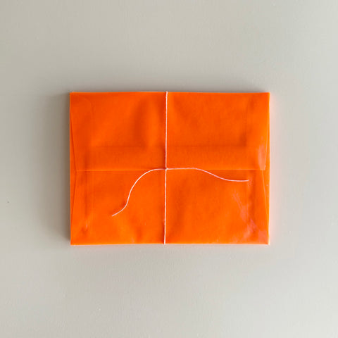 A2 Wax Paper Envelopes, Orange