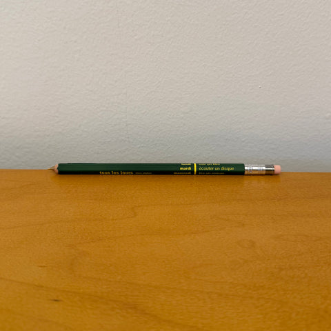 Mechanical Pencil with Eraser Tous Les Jours / Mark'style, Olive Green