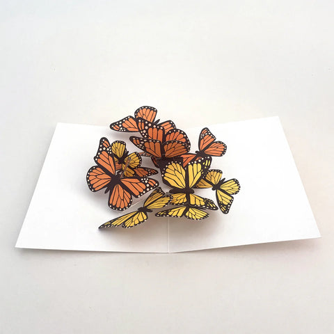 Beautiful Butterflies Pop Up Card