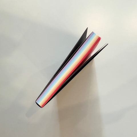 A6 Softcover Notebook, Rainbow