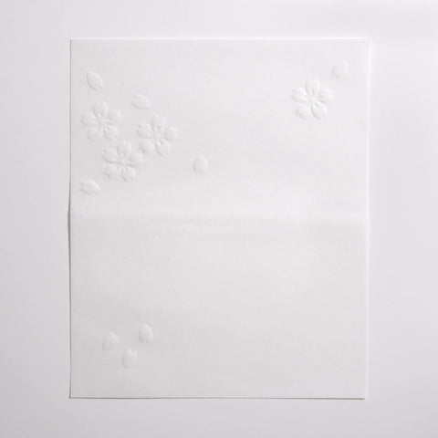 Embossed Pocket Paper, Cherry Blossom