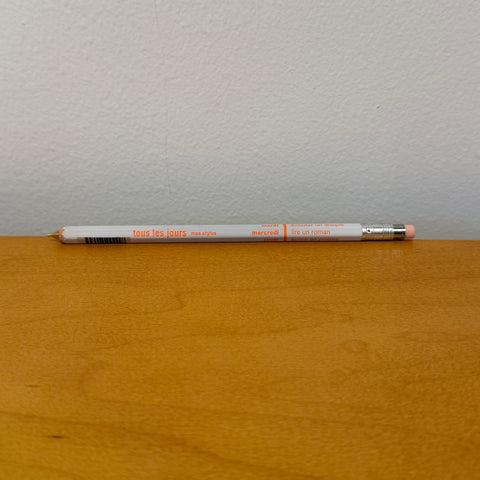 Mechanical Pencil with Eraser Tous Les Jours / Mark'style, Cool Gray