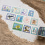 Coral Forest Post Office Stamp Washi Tape, Coral Reefs