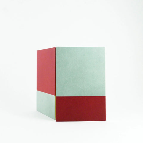 Goshuin_Cho Notebook, Mint & Red