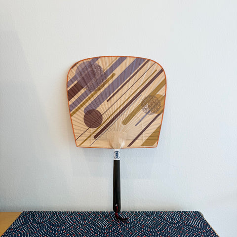 Kosen Paper Fan, Abstract Waves