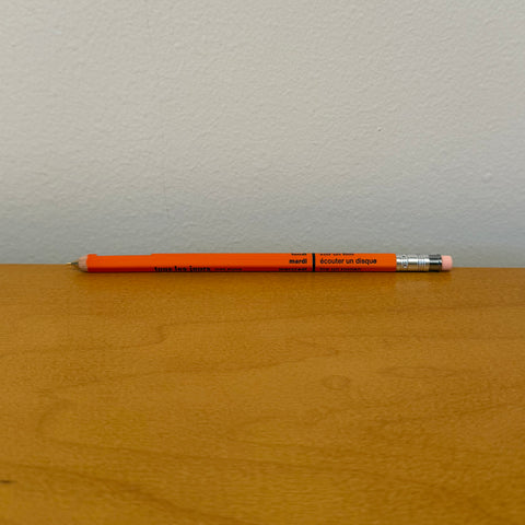 Mechanical Pencil with Eraser Tous Les Jours / Mark'style, Orange