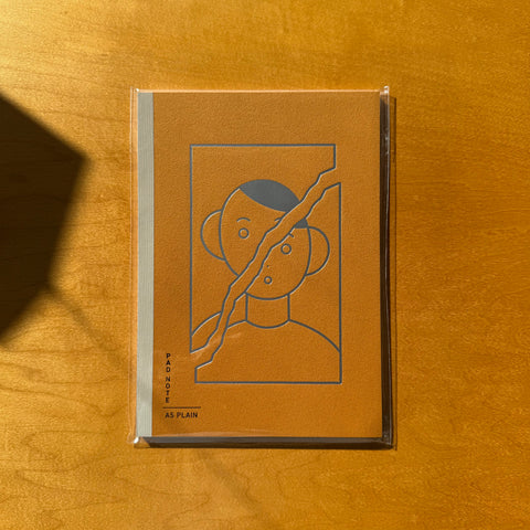 [unpis edition] A5 Pad Notebook, Plain｜Yellow