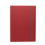 Accordion Notebook A4, Rouge