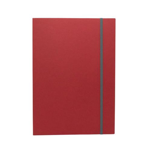 Accordion Notebook A4, Rouge