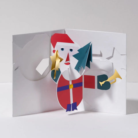 Santa Claus Pop Up Card