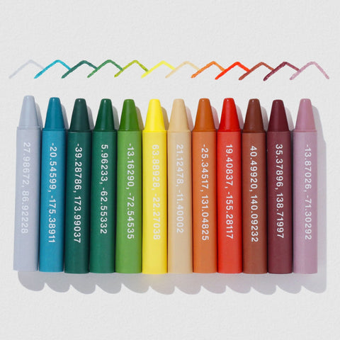 Crayons of the Mountains